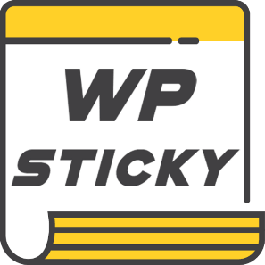 WP Sticky Logo Para sa Black Friday Mga Deal sa WordPress