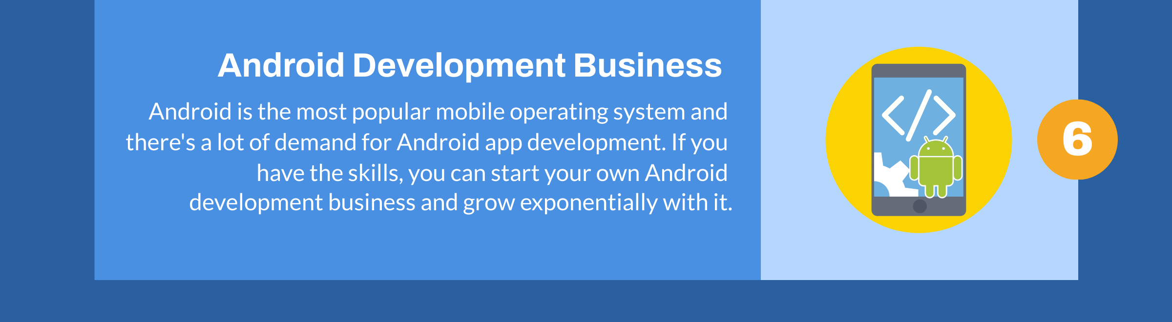 Afaceri de dezvoltare Android