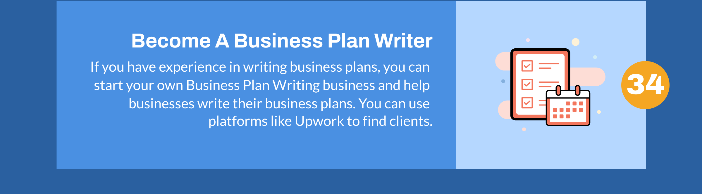 Become A Business Plan Writer