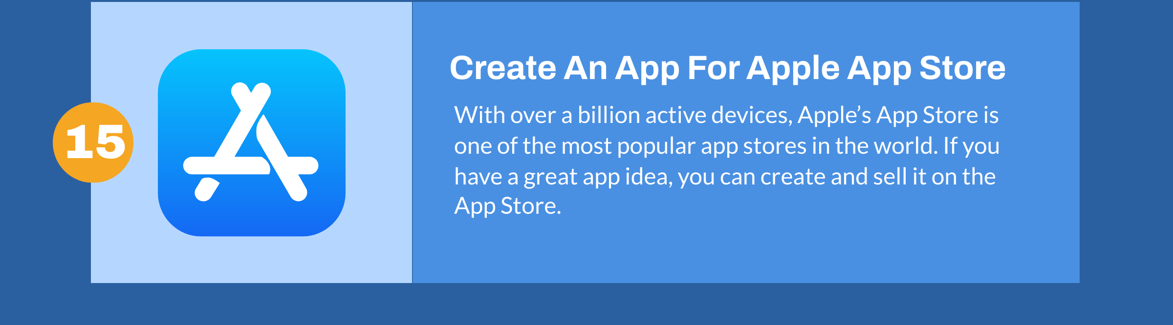 Apple Store-App erstellen