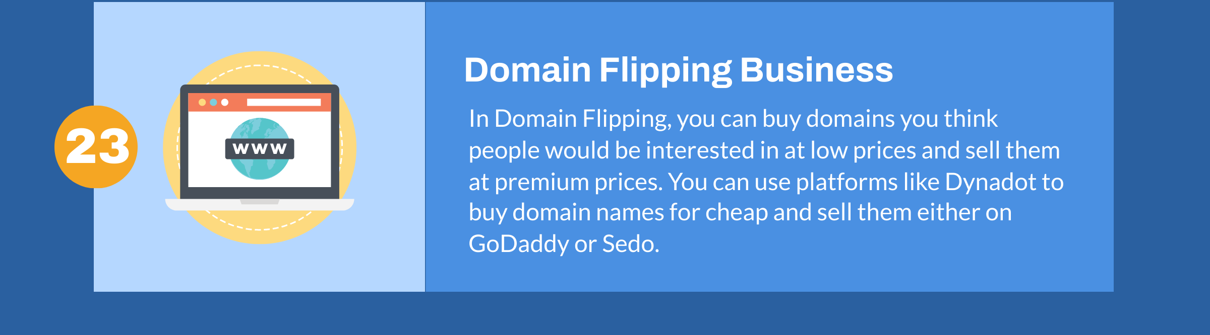 Domain Flipping Business