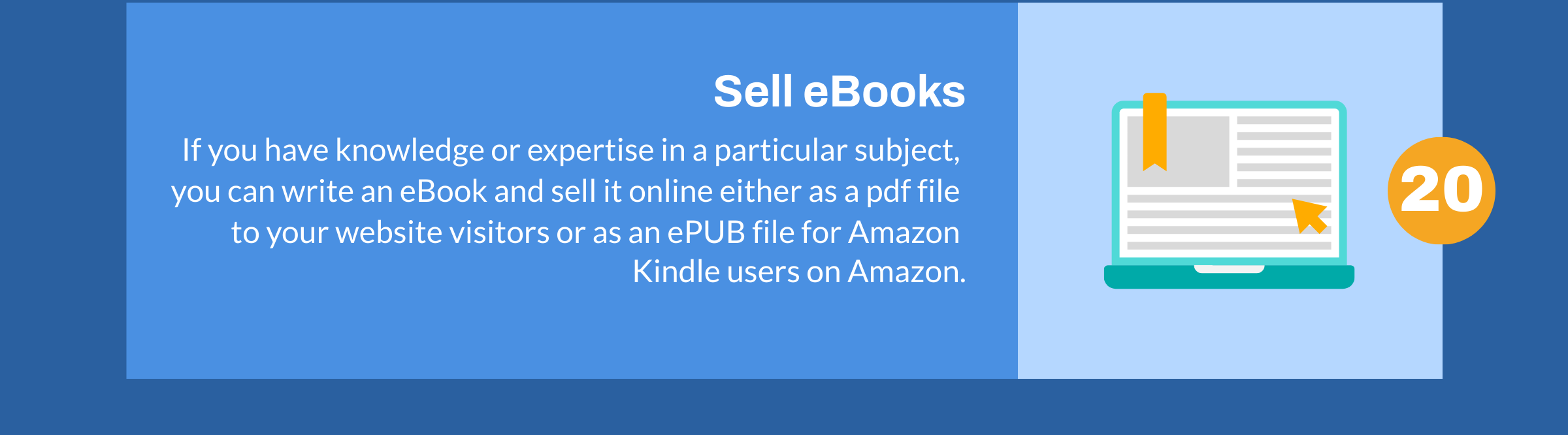 Zakelijk e-book verkopen