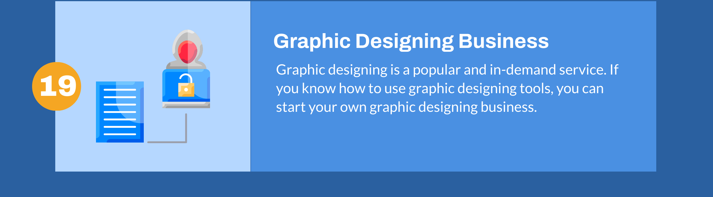 Grafikdesign-Geschäft