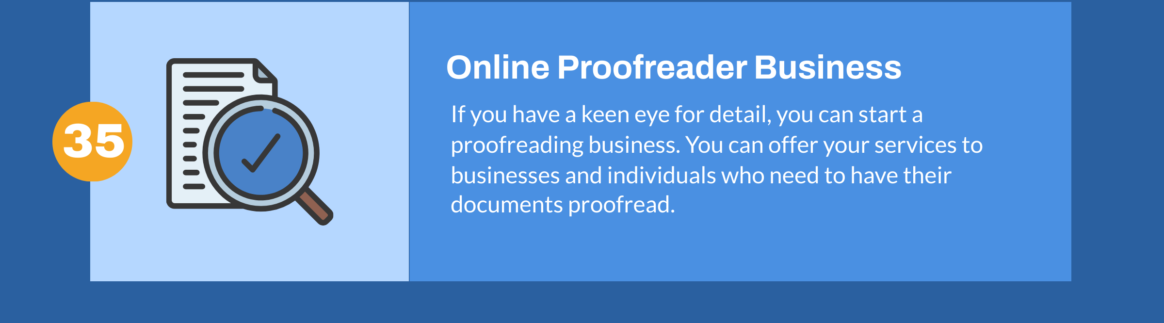 Online Proofreader Business