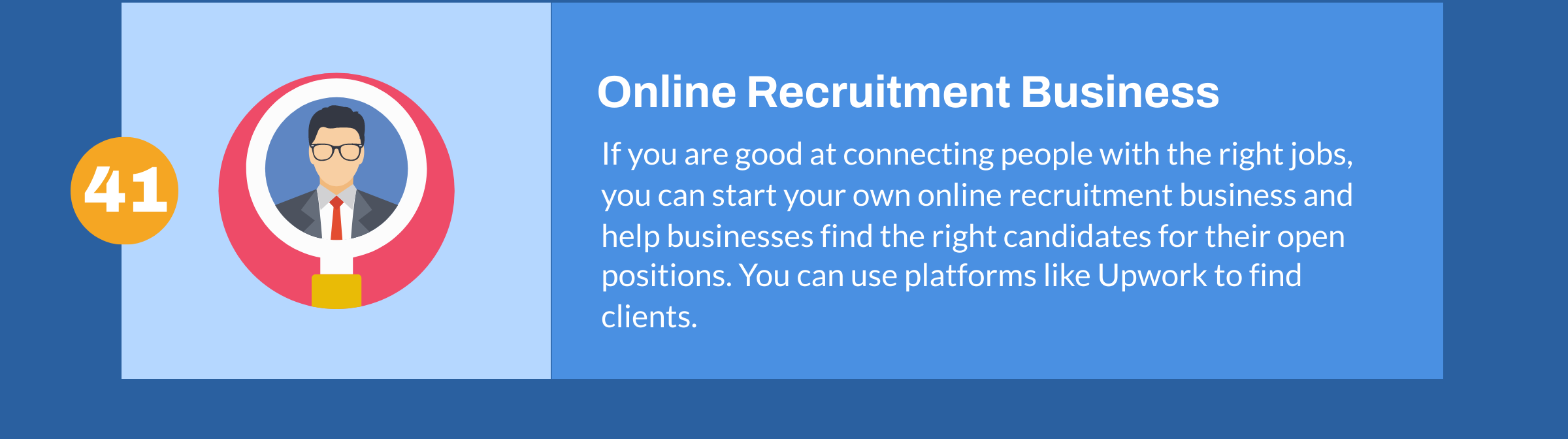 Afaceri de recrutare online