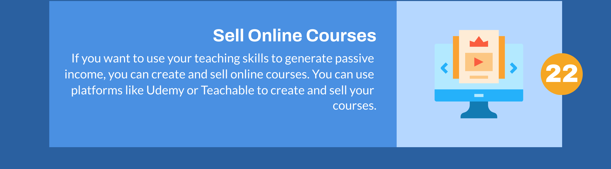 Verkoop online cursussen