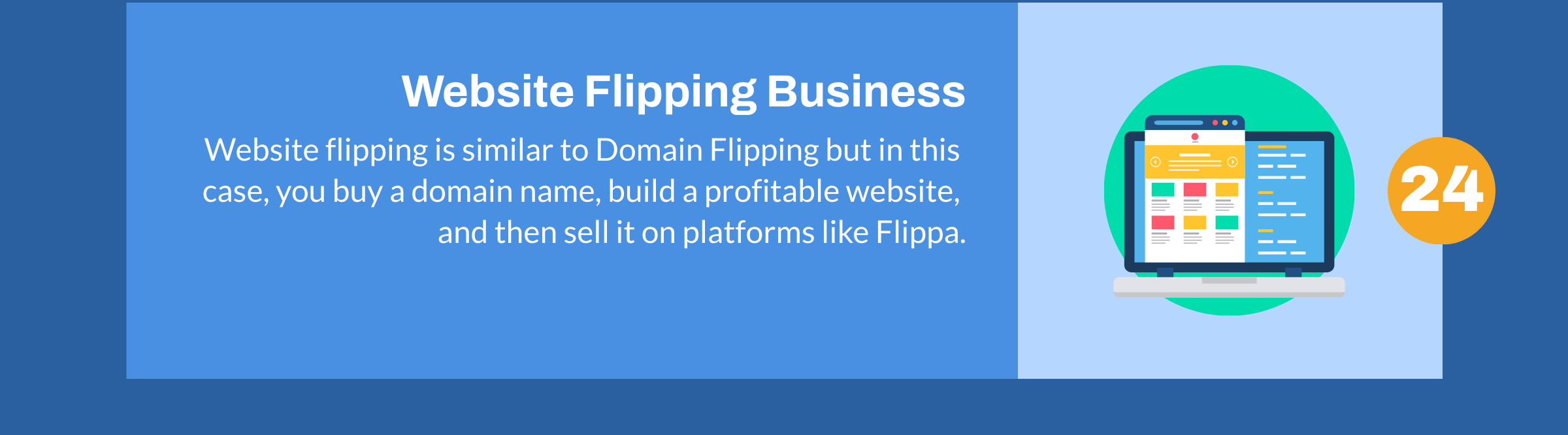 Website-Flipping-Geschäft