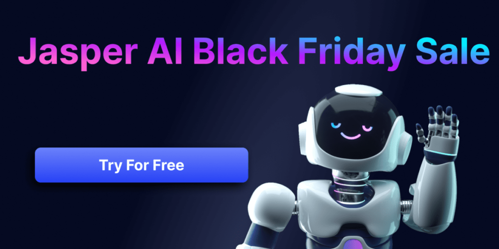 Jasper AI Black Friday Promotion