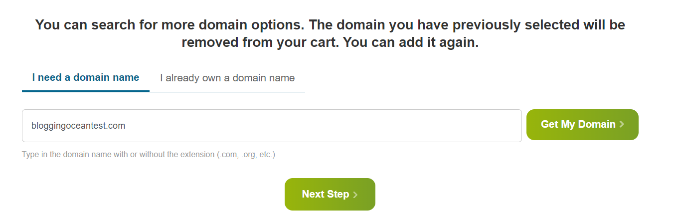 HostPapa Select Free Domain Name
