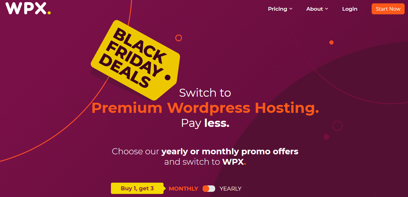 WPX Black Friday Web Hosting Deals